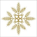 (image for) Floral Ornamental #071 Golden Wheat
